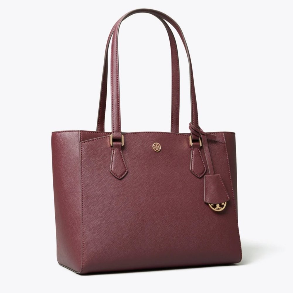 Tory Burch Robinson Small Tote - Picture 1 of 5